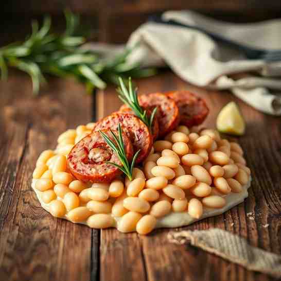 White Bean & Sausage Recipes - Catalan Butifarra